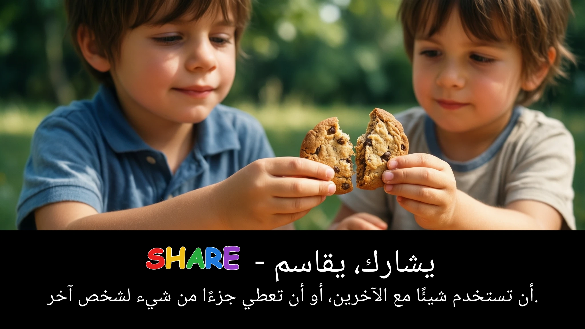 Arabic Illustration for share